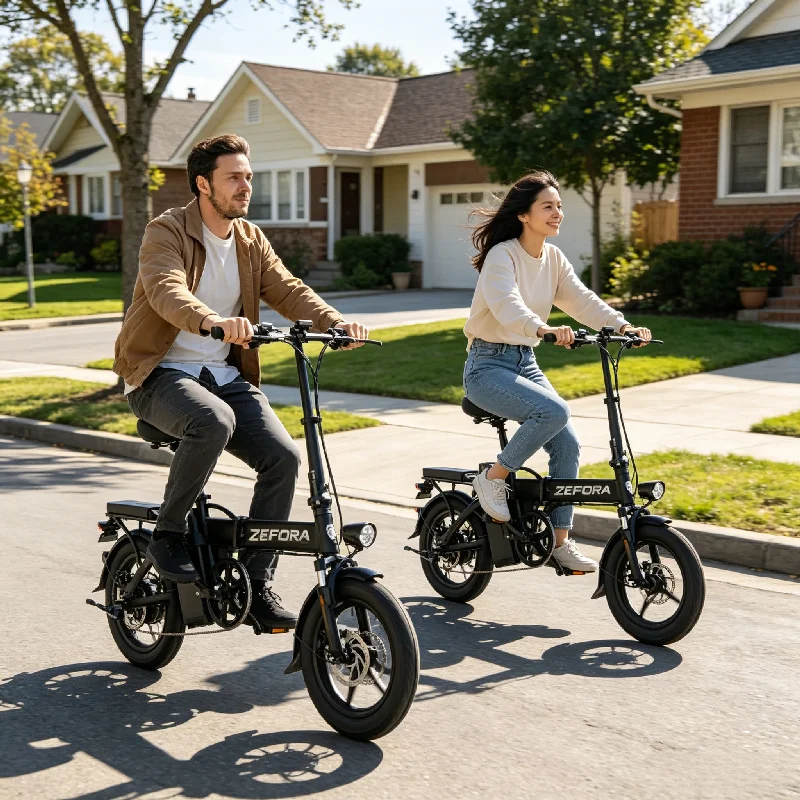 14 İnç 500W Şehir E-bisikleti  - Commuting With Bike incelemesi ve fiyatı