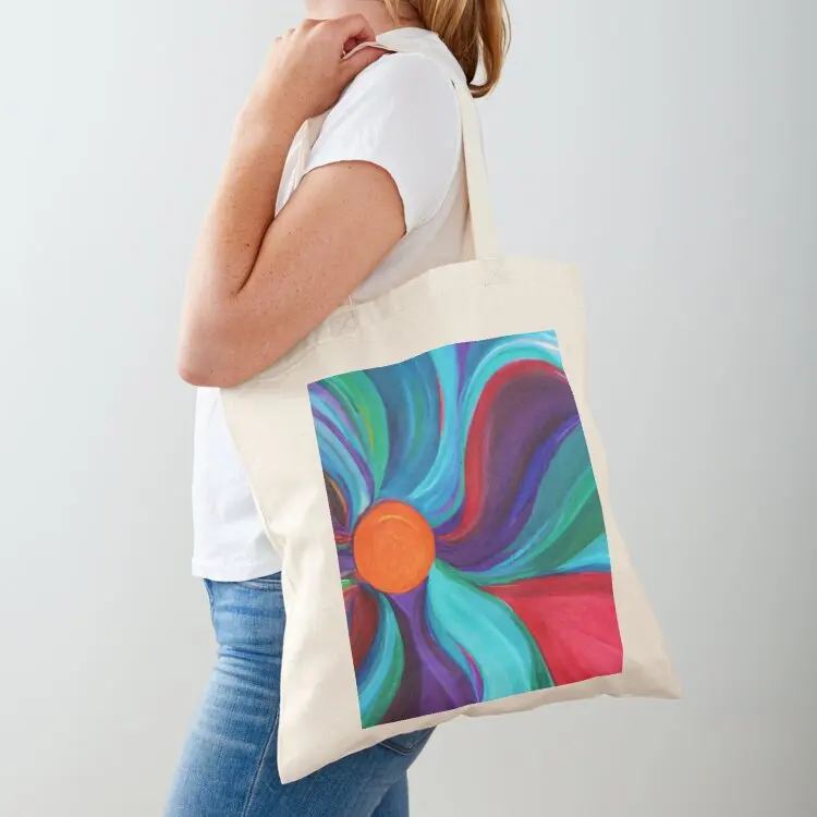 

Dancing Joy Tote Bag canvas tote supermarket folding bag Women's beach bags Large bags for women