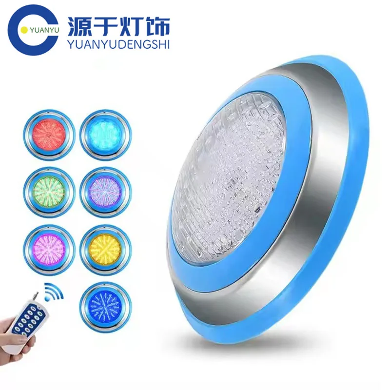 

Нержавеющая сталь Ip68 Светодиодный светильник для бассейна 12 Вт 18 Вт 24 Вт 36 Вт 54 Вт Подводные фонари AC12V RGB Лампа Piscina Теплый белый/белый