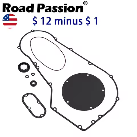Motorcycle Clutch Primary Cover Gasket Kit For Harley Softail Dyna Super Electra Glide Road King Sportster 883 Heritage Softail