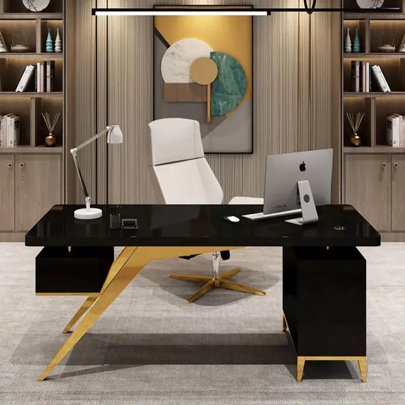 Hot Sale Convertible Wooden L Shaped Home Office Desk Modern Simple Writing Table Study Workstation Furniture