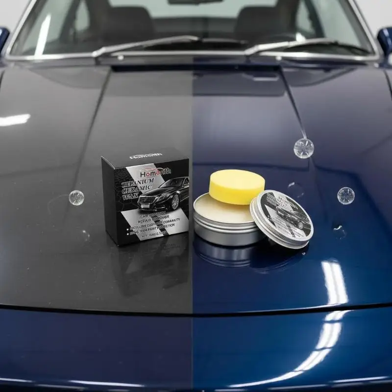 100g Automotive Ceramic Wax Provides Long-lasting Protection For Paint, Polishes, And Is Rainproof.