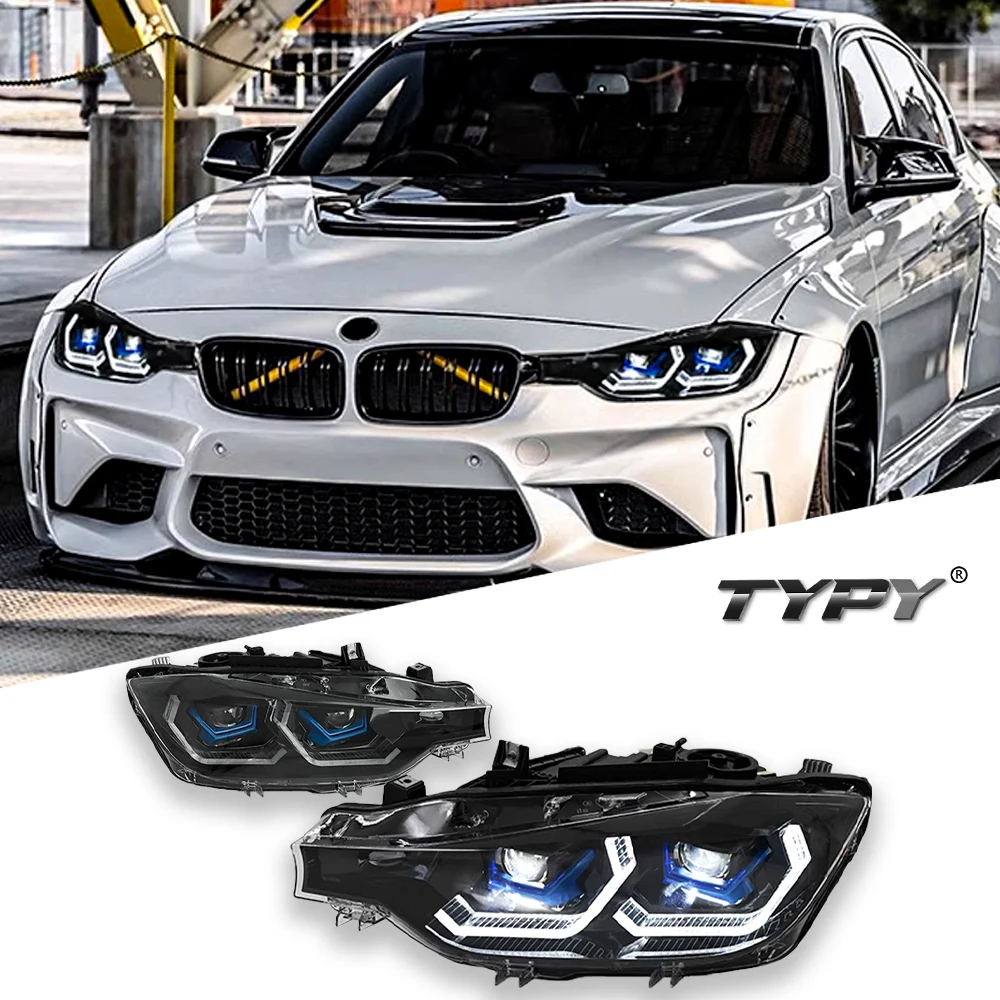 

TYPY Car For BMW 3 Series F30 F35 Headlight 2015-2018 Upgrade Modified LED Headlamp Dynamic Turn Signal Lamp DRL Car Accessories