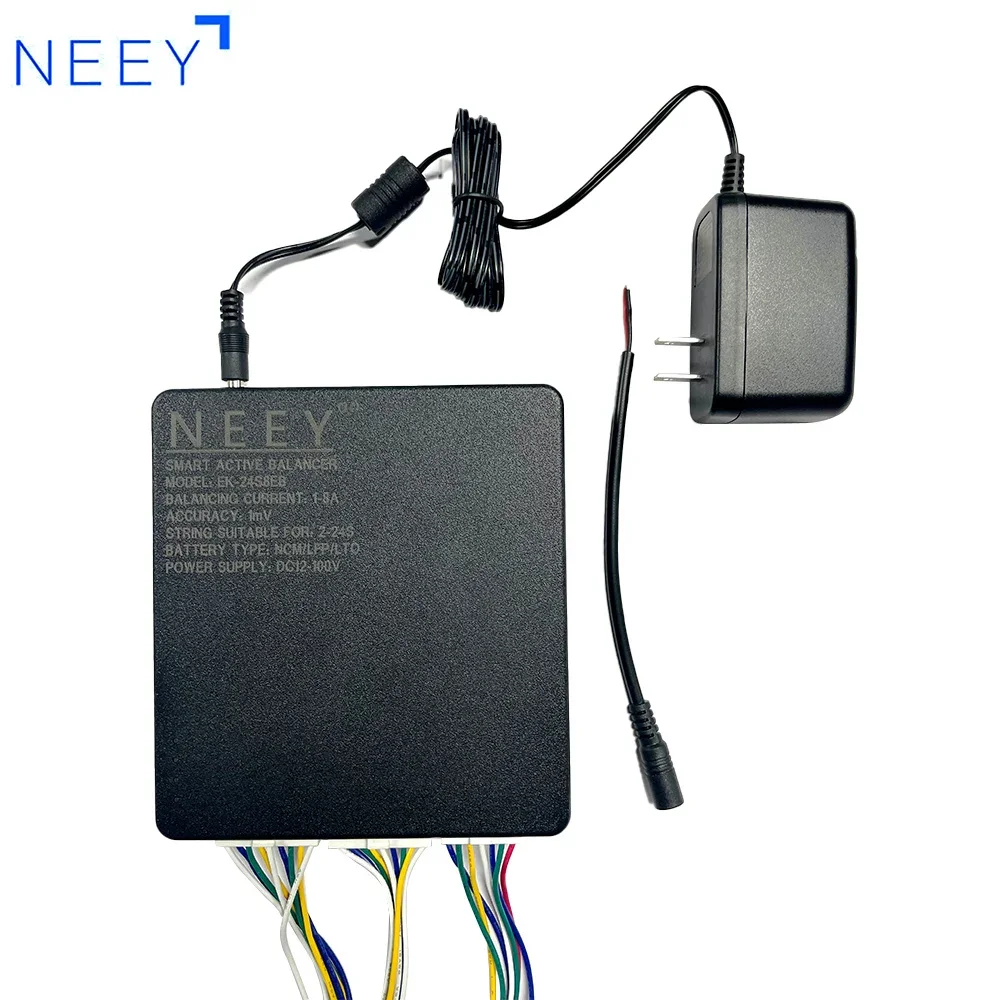 NEEY 4A 10A 24S Smart Active Balancer BMS Эквалайзер Каскадное соединение Li-ion LiFePo4 3S-24S 36 В 48 В 60 В 24 В Android IOS