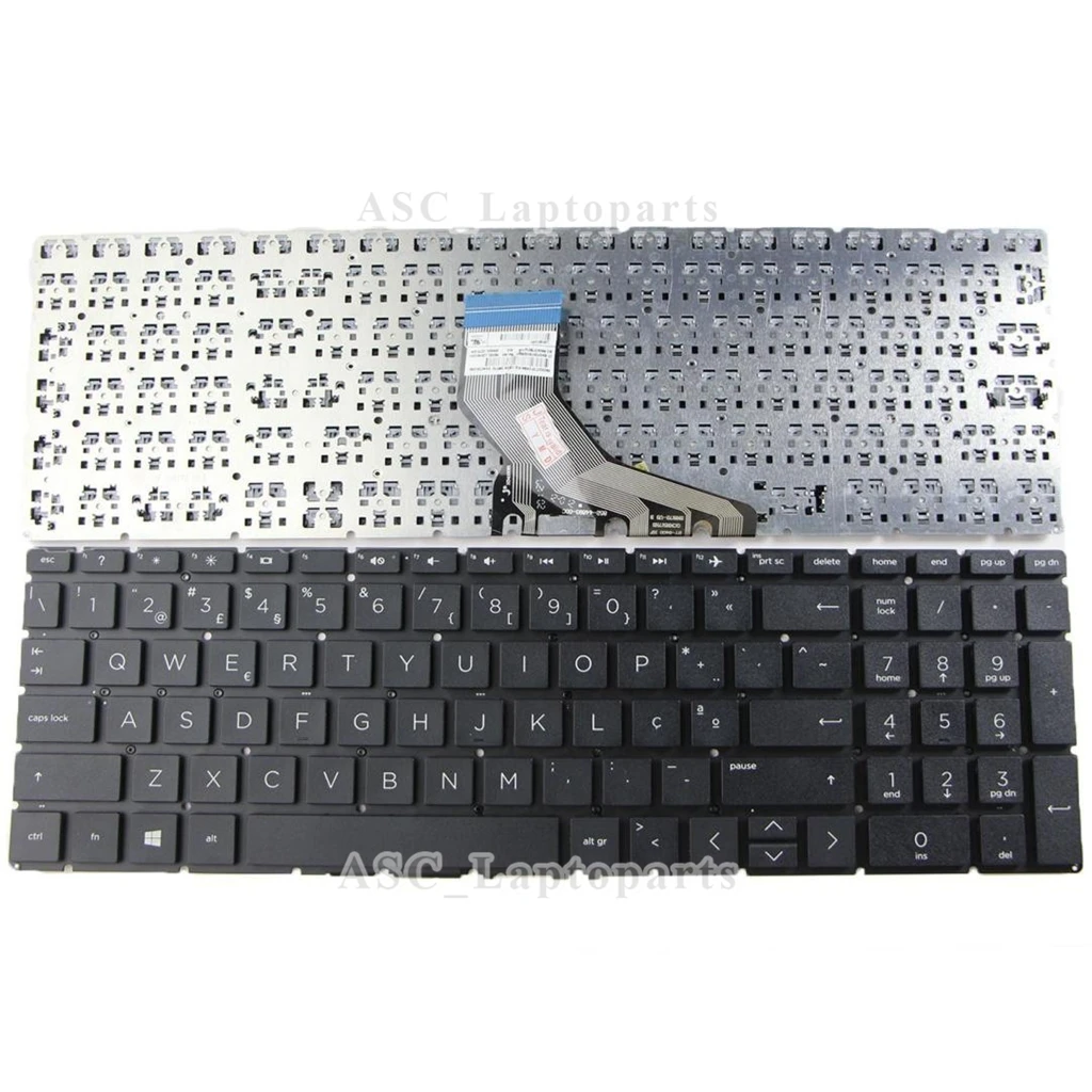 New PO Portuguese Teclado Keyboard For HP home 15-da000 15t-da000 15t-da100 15-da0000 15-da0004np 15-da0005np 15-da0006np Black
