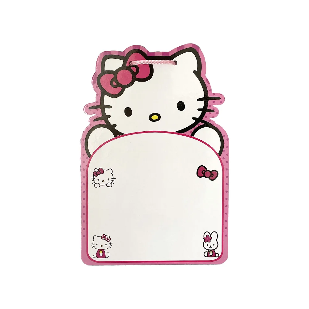 Cute Erasable Whiteboard Portable Suspendable Creative Whiteboard Notebook Cartoon Animal Shape Reusable Drawing Board Students