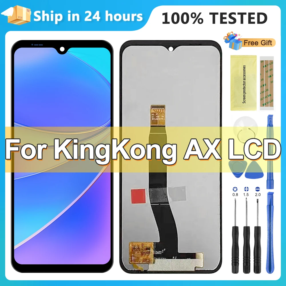 

6.58" For Cubot KingKong AX LCD Display Touch Screen Replacement Screen For King Kong AX LCD Repair LCD Parts 100% Tested