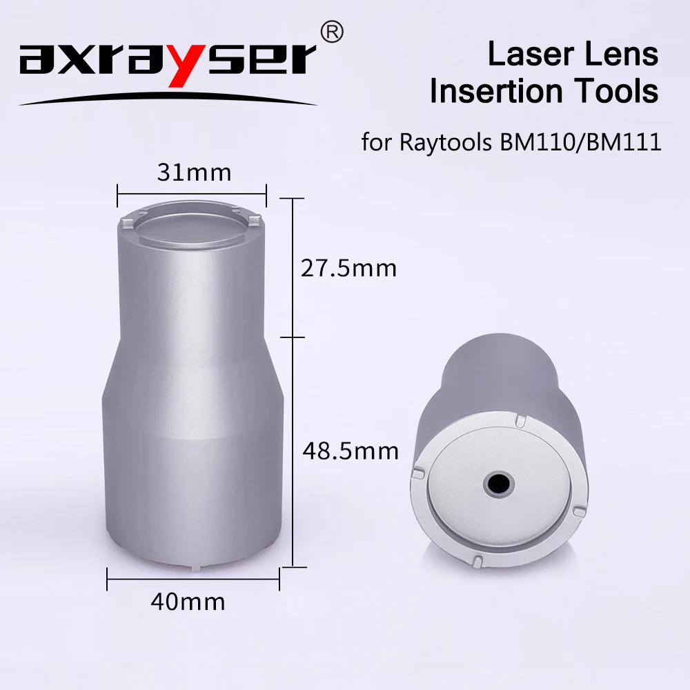 Laser Lens Insertion Tools for Raytools Precitec WSX D28 D30mm Adjustiable 15-55mm Focusing Collimating Removal Installation