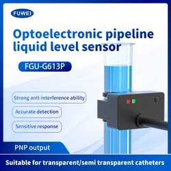FGU-G613 Photoelectric Non-Contact Pipe Liquid Level Sensor High And Low Detection Sensor Switch Digital Display Capacitive Type