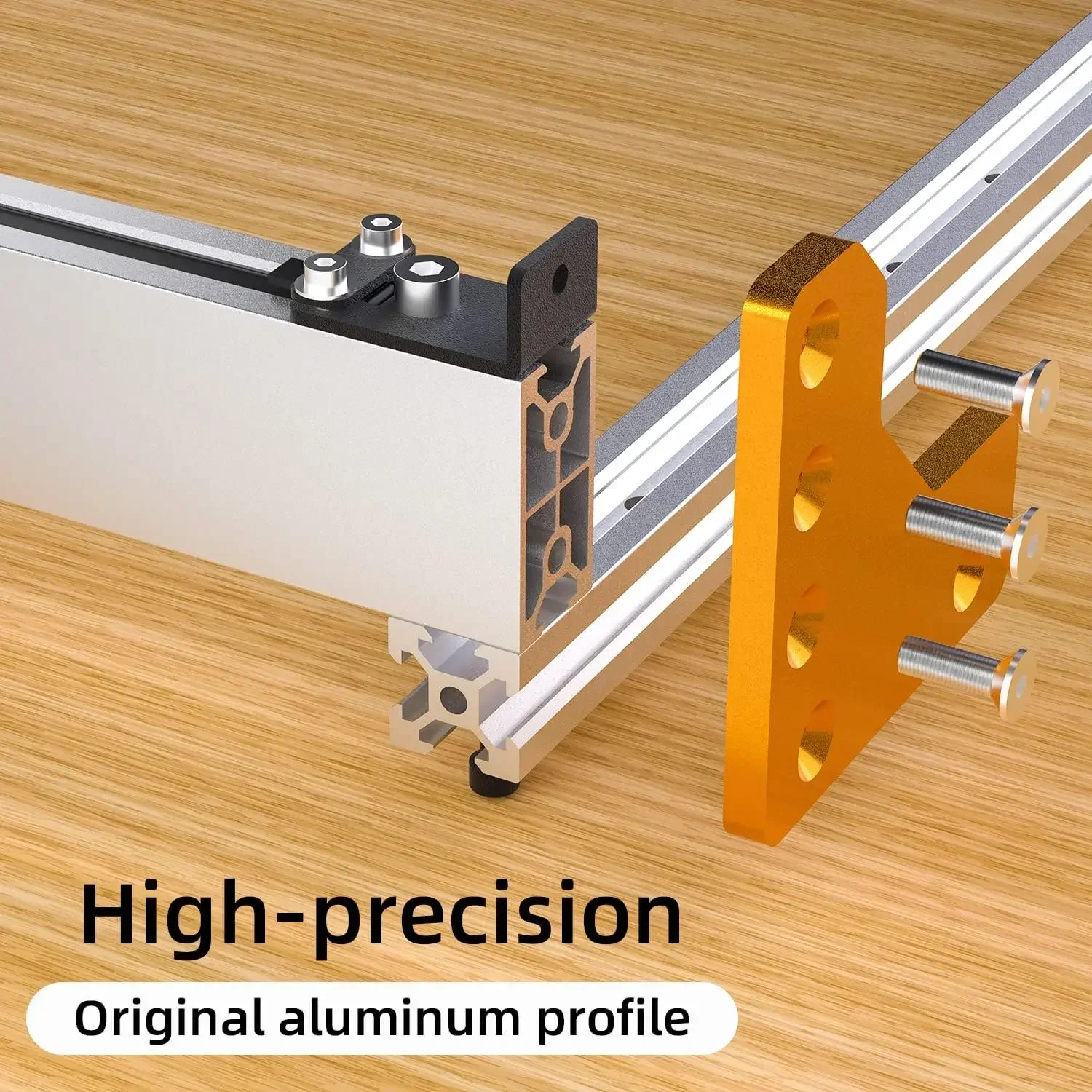 Kit de extensión FoxAlien 4080 con tablero de pala híbrido mejorado para impresora CNC Masuter Pro, extensión del área de trabajo