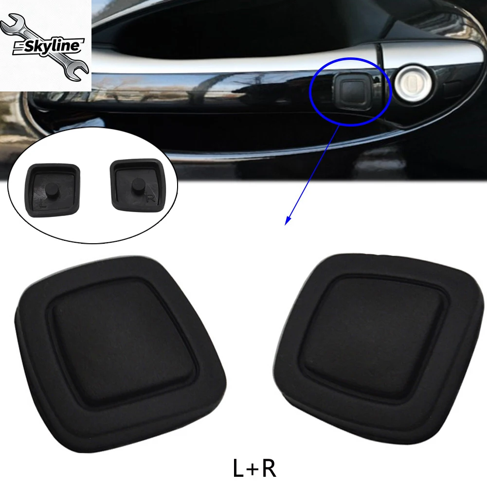 Keyless Entry Door Handle Button Cover Cap Rubber For S/CL/SL Cass W220 R230 C215 A2207601370 A2207601470