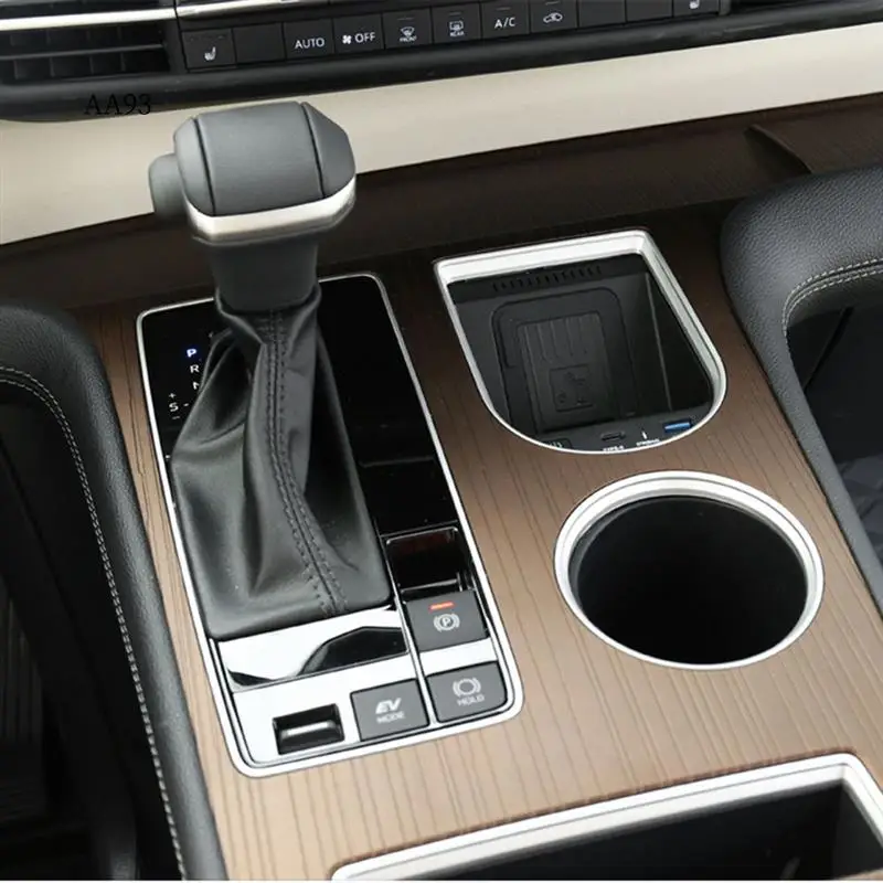 

AA-Car Accessories Parts Drinks Holders Center Console Wireless Charger Mobile Phone Wireless Charger For Toyota Sienna 2021 202