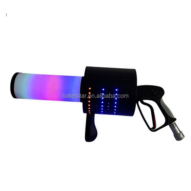 CO2 Gun Cannon Latest Dj Equipment LED CO2 Gun Confetti Cannon Dj Event CO2 Jet Hot Flash Star