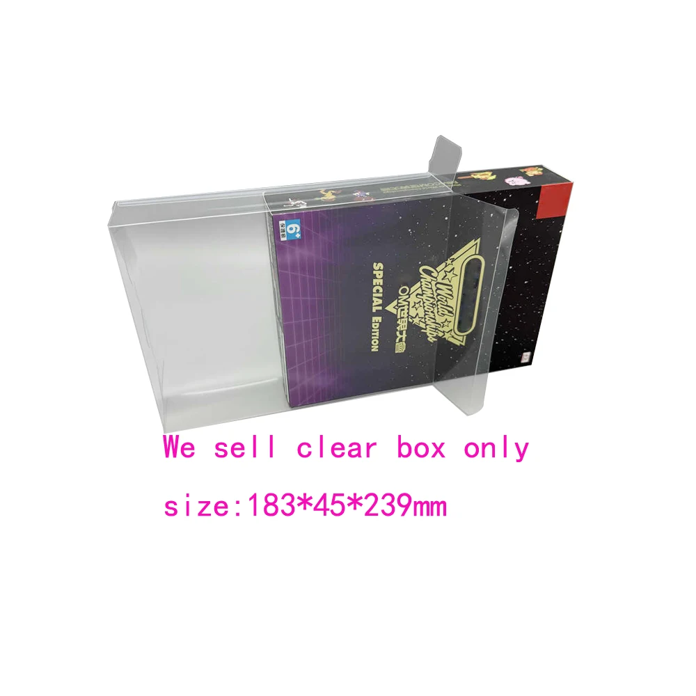 Funda protectora de plástico para GB, caja de juegos para SWITCH NS, fcfamicom, Campeonato Mundial, Edición especial para versión HK JP