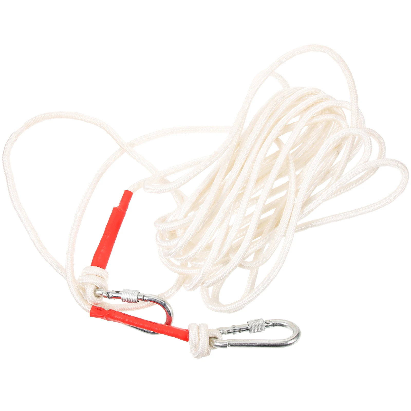 

8mm 10m Escape Safety Rope for Climbing Rappelling Camping Hiking Polyester Durable Gloves Lightweight Ropes