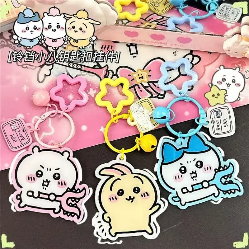 

Милый аниме-брелок Усаги Хачиваре, подвеска для рюкзака, креативный брелок, подарки на день рождения, игрушка, декор для DIY