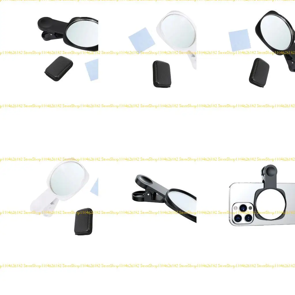 

Q2Q4 Selfie Mircor Clip с мешочком для хранения и чистящей тканью для камеры телефона задние фотоаппараты Universal