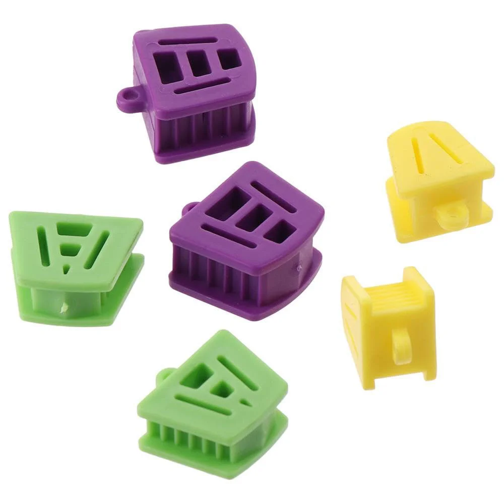 AG 3Pcs/Set Size S/M/L Dental Mouth Opener Occlusal Pad Teeth Prop Bite Rubber Retractor Latex Orthodontic Dentistry Tool - view 3