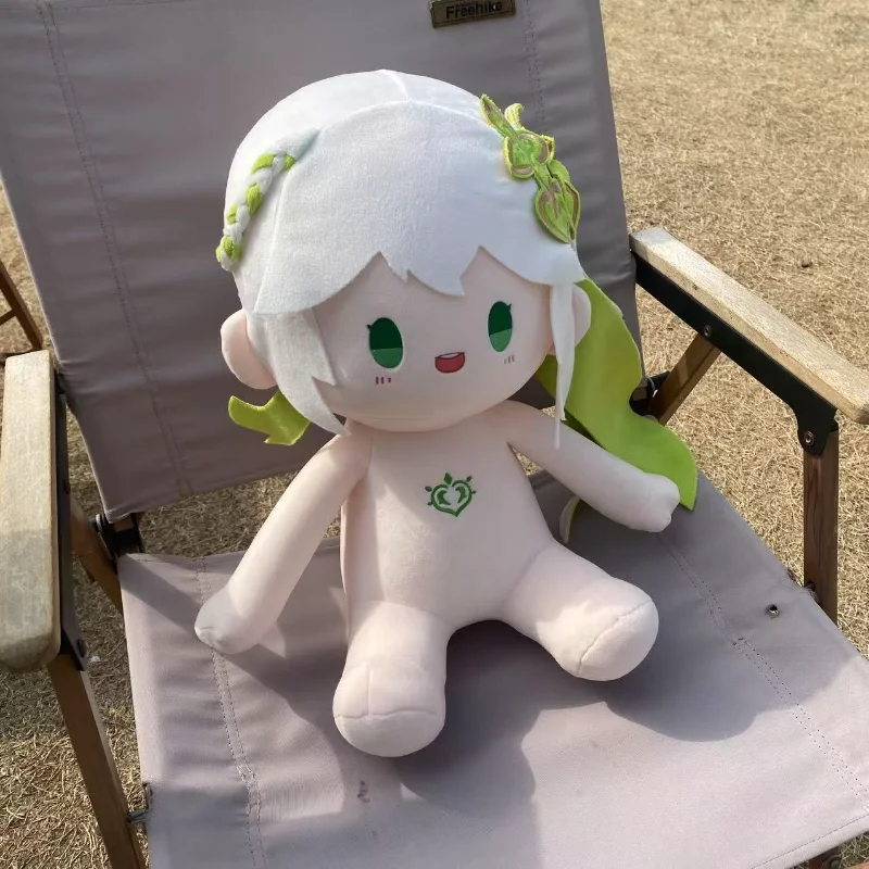 40CM Anime Genshin Impact Nahida atrybut postawa siedząca pluszowa lalka kreskówka bawełniane nadziewane zabawki pluszowy prezent na boże narodzenie śliczne