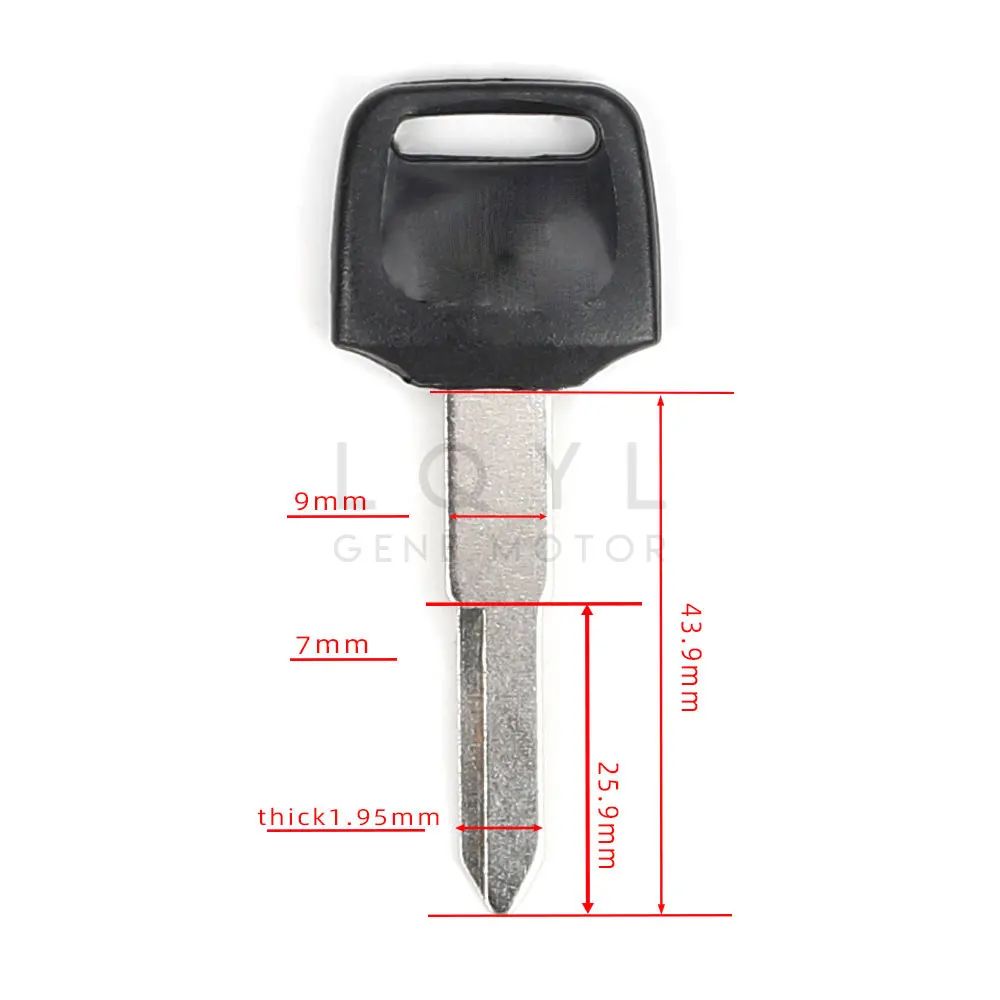 혼다 CBR250RR 교체용 오토바이 블랭크 키, CBR400 CBR250 NC14 NC17 NC19 NC22 NC23 NC29 NSR250 CB-1 CB, 12 개 신제품