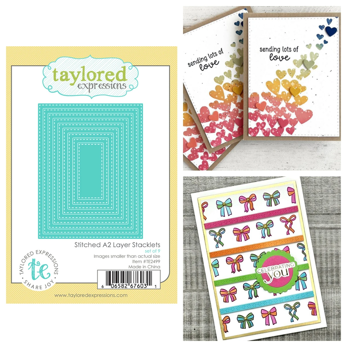 Stitched A2 Layer Stacklets Bitty Strips Metal Cutting Dies Stamps for DIY Scrapbooking Handmade Diary Calendar March 2026 New