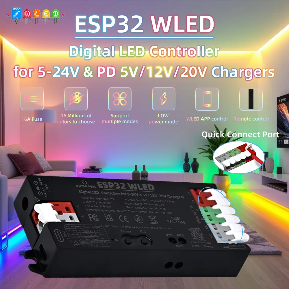 Domraem ESP32 Wled … - image