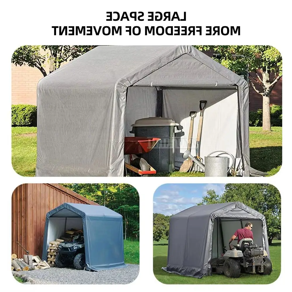 

Автомобильная/мотоциклетная палатка с солнцезащитным козырьком Carport Storage Room садовая палатка для хранения, непромокаемая и солнцезащитная палатка