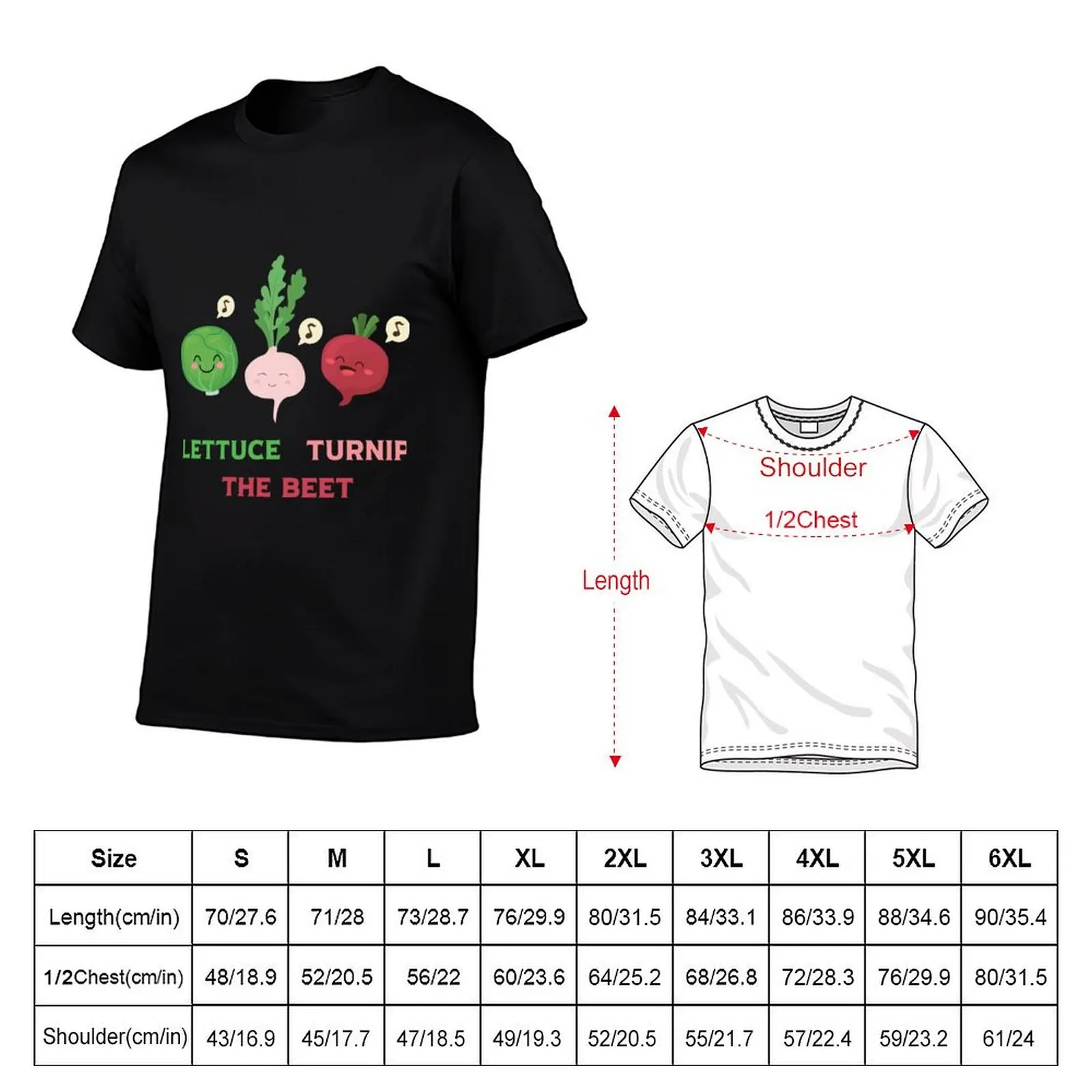 Lettuce Turnip The Beet T-Shirt customs design your own graphic tee shirt hippie clothes vintage t shirt men