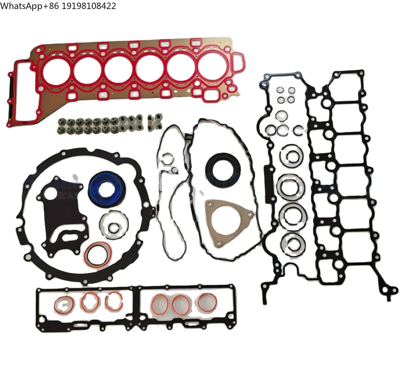 AJ300 Engine Repair Kit Full Gasket Kit Set Cylinder Head Gasket Kit for Land Rover 3.0 Petrol L6 New Type OE LR041640