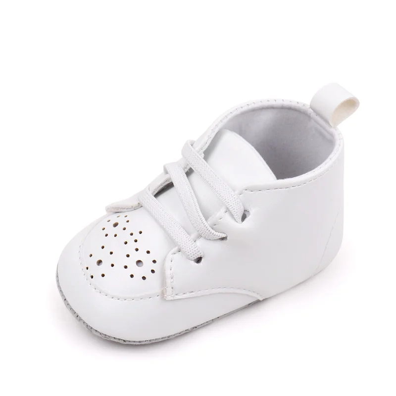 

Baby Boys Girls 0-1 Years Old High-top Casual Sneakers Soft-soled Non-slip Baby Walking Shoes