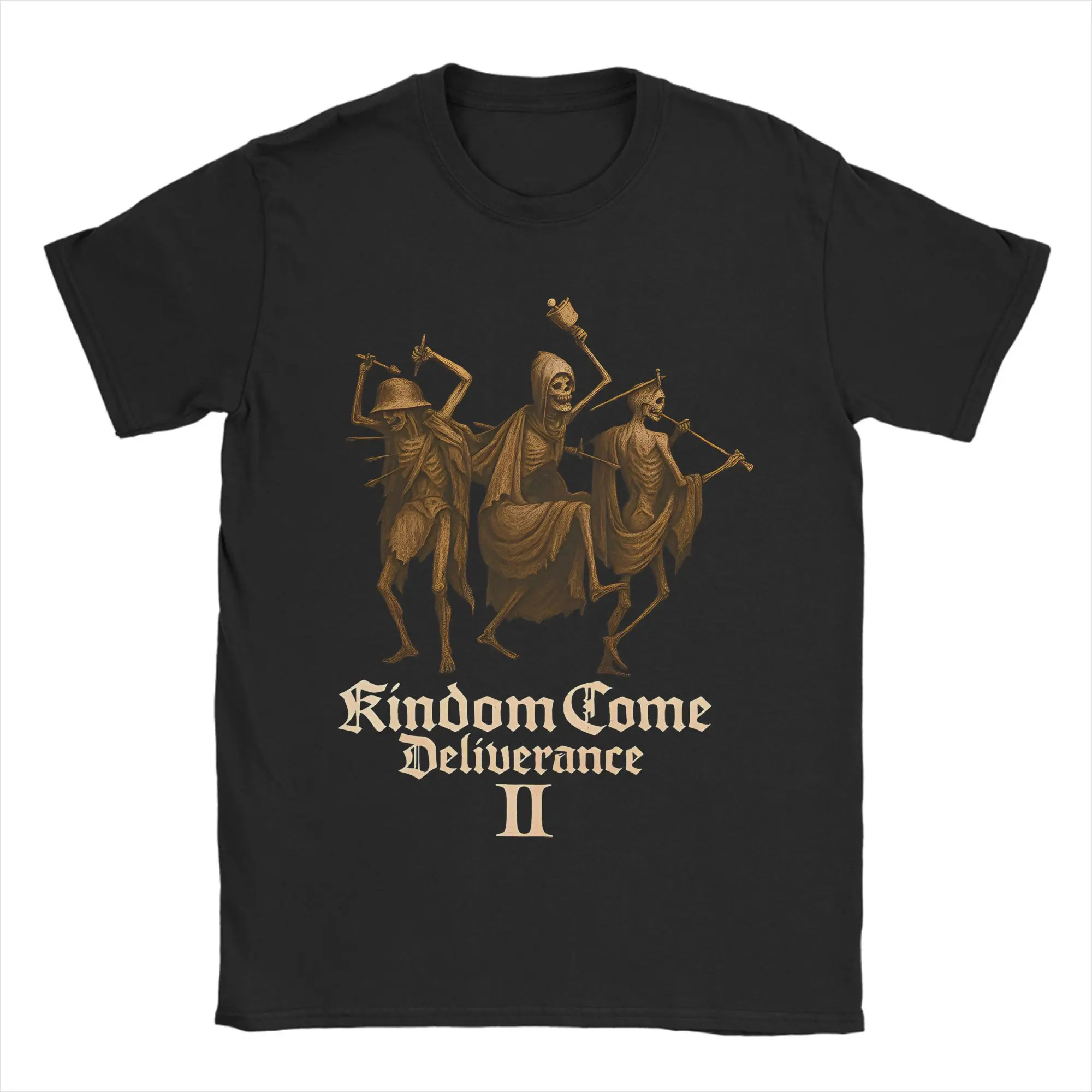 

Kingdom Come Deliverance Game T Shirt Trending T Shirts Short-Sleeve Aesthetic Tops Summer Cotton O Neck Plus Size Top Tees