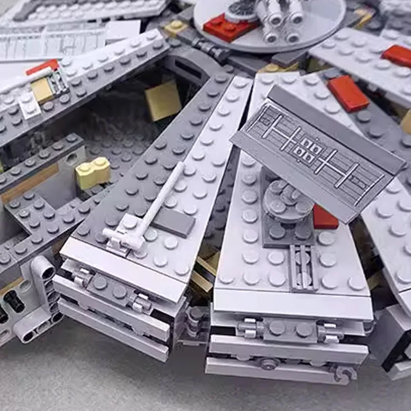 1381 Stuks Millennium Schip Force Ontwaakt Set Compatibel 75257 Falcon Model Bouwstenen Speelgoed Voor Kinderen Gift Kids