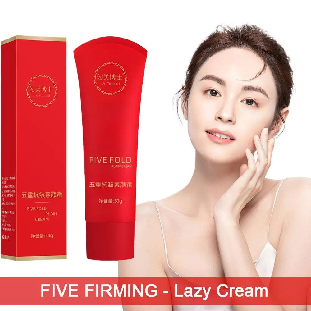 Base de creme bb com cinco dobras, maquiagem de longa duração, à prova d'água, maquiagem líquida, base para pele do rosto, iluminar manchas, cobertura