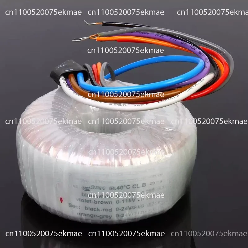 60 Watt Toroidal Multi-voltage Transformer, Output Voltage Optional 6V, 9V, 12V, 15V, 18V, 24V, 30V