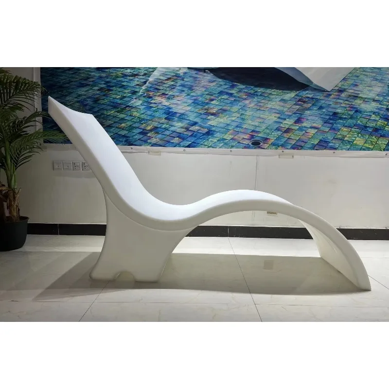 Outdoor beach sun loungers pool furniture resort modern pool sun beds pool loungers deep