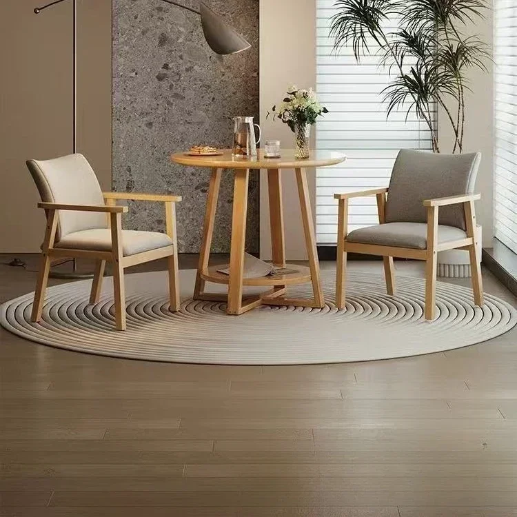 log color, balcony small tea table, living room, side table,    table and chair combination, creativity, small round table
