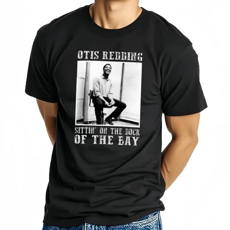 -Camiseta de Otis Redding The Dock Of The Bay para hombre, camiseta lisa personalizada, diseño de aduanas, su propia r