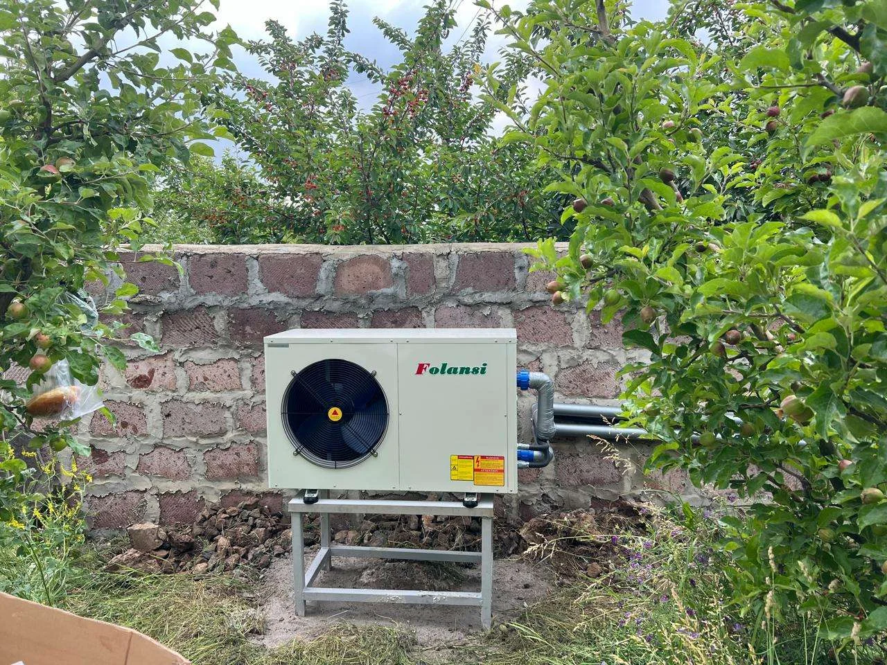 

Тепловой насос для бассейна 15 кВт с Wi-Fi управлением, модель 2026 года, для нагрева воды в бассейне и спа, воздушный тепловой насос