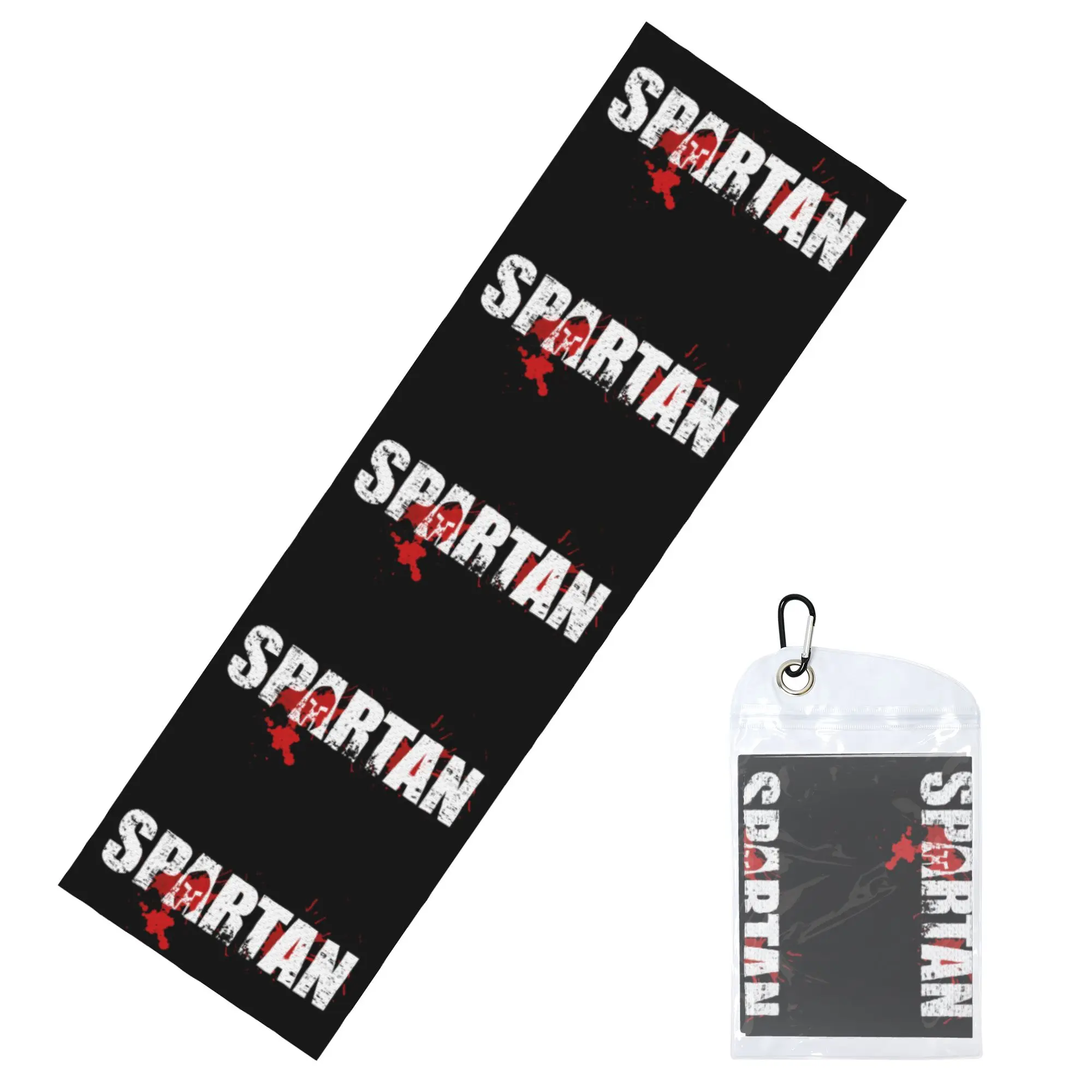 Large Spartan Race Logo Cold Exercise Towel Face Towel Quick Dry  Sports Breathable Cold Towel