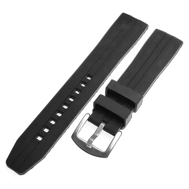 Big Size Long Silicone Wristbands for Samsung Galaxy Watch 6 5 4 for Huawei GT for Seiko 20mm 22mm Watch Straps Sport Watchbands