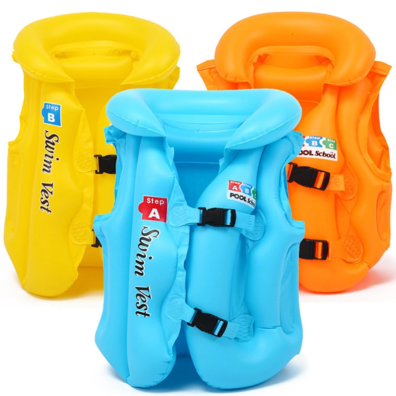 Anneaux de natation gonflables en PVC pour enfants, siège de flotteur, aide à la natation, gilet de sauvetage de sécurité, jouet de sécurité dans l'eau, émail de levage