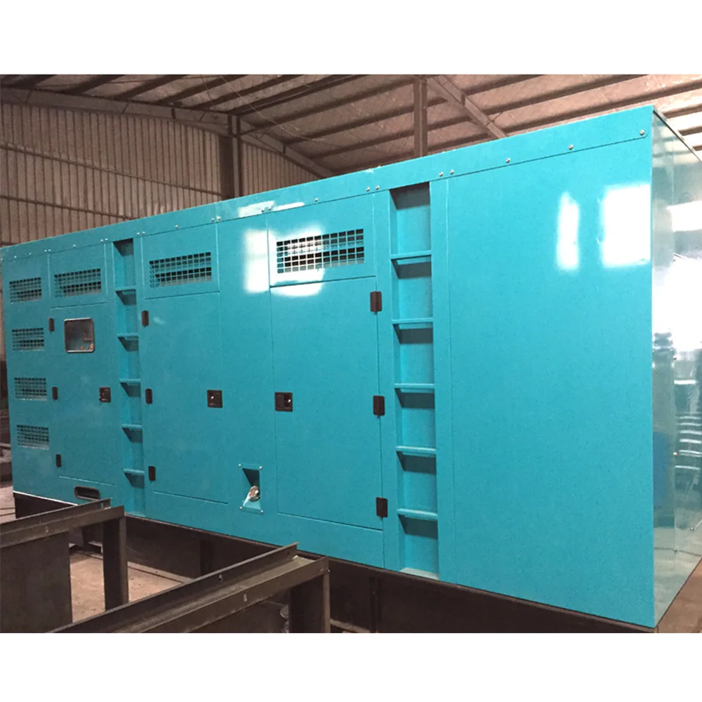 Customized 1mva 1 Mega Watt Watts 1.8mw (1800kw) 2 Megawatt Genset Diesel Generator 1.5mva 1mg