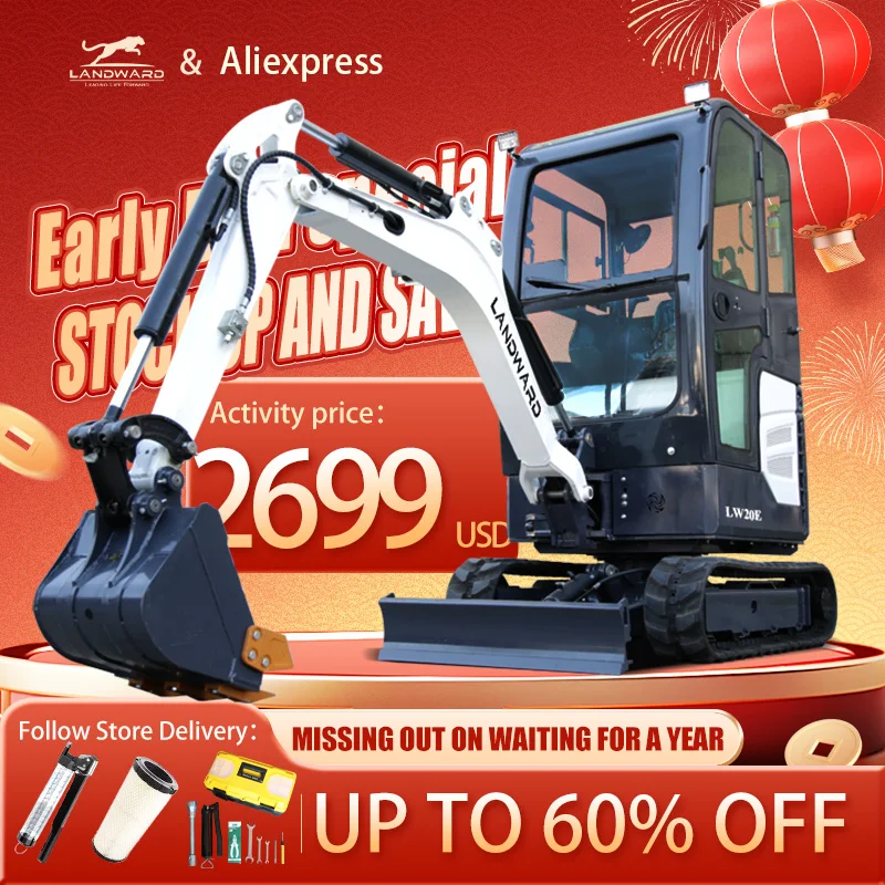 

Fast Delivery Kubota Mini Excavator 1 Ton 2 Ton Micro Excavator Euro 5/EPA Customized Home Farm 3ton Hydraulic Small Digger Sale