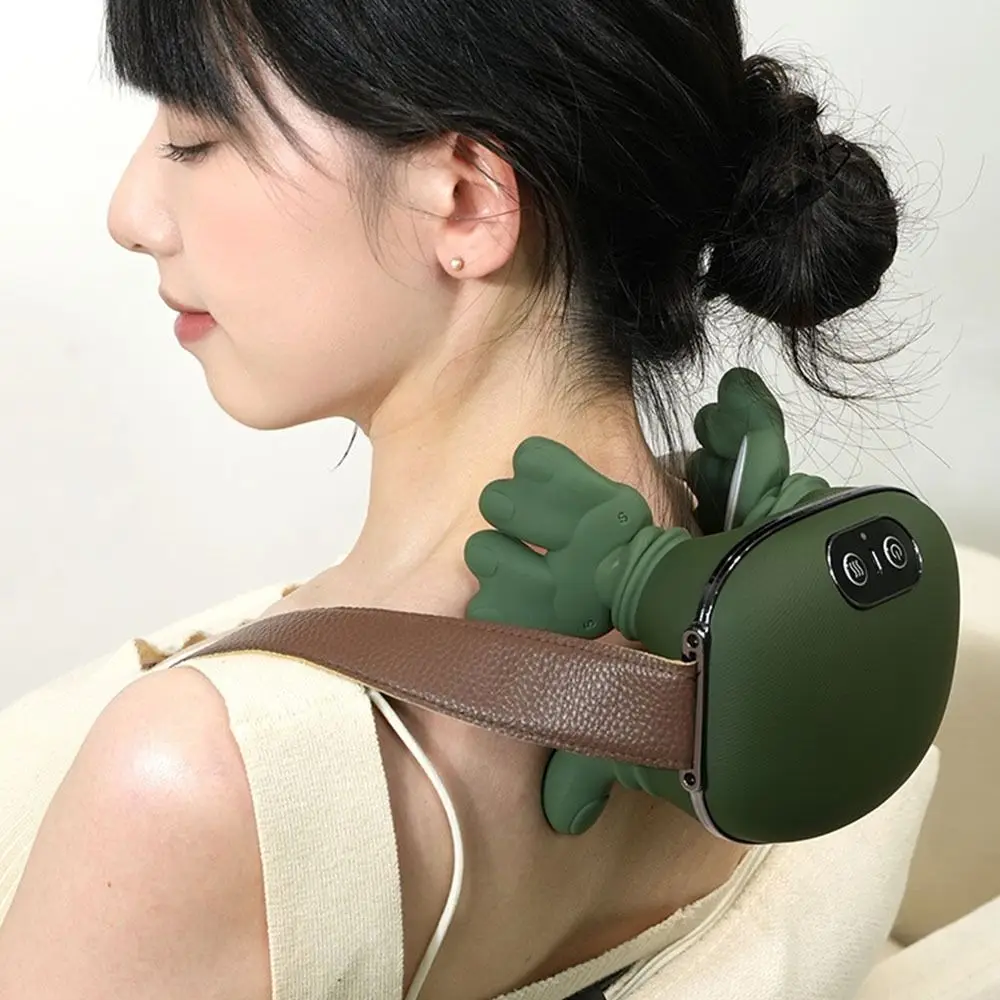 

Bionic Hand Electric Neck Massager Heating Compress 4D Kneading Massage Pillow Shoulder Massager Wireless USB Rechargeable