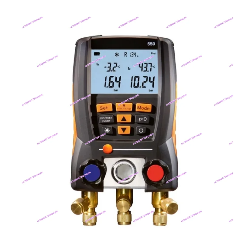 

550s Intelligent Digital Refrigerant Flowmeter with 3-piece Hose Assembly, Compatible with Bluetooth and Two-way Valve Assembly