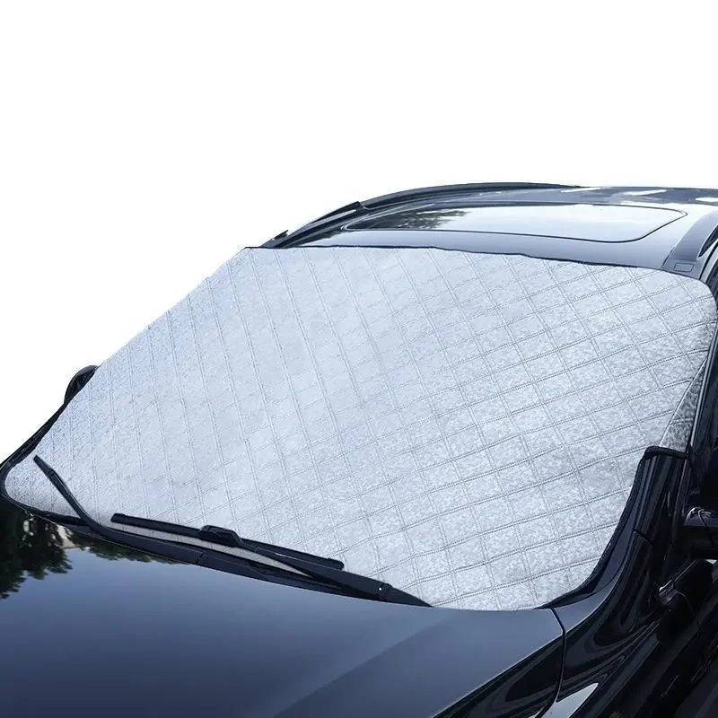 1Pcs Foldable Aluminum Foil Car Front Window Screen Cover Auto Windshield Shade Dust Protector Anti Snow Frost Ice Shield