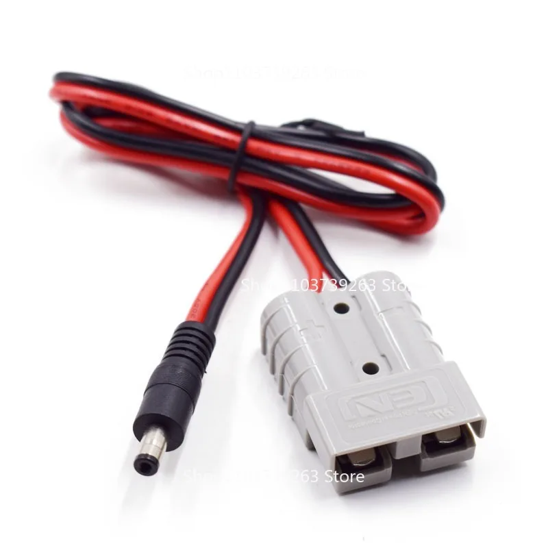 

Подходит для зарядной головки вилочного погрузчика Anderson на 50 А с DC5,5 * 2,1/2nd. Соединительный кабель шнура питания длиной 5 мм «папа» и «мама» с 2 квадратами