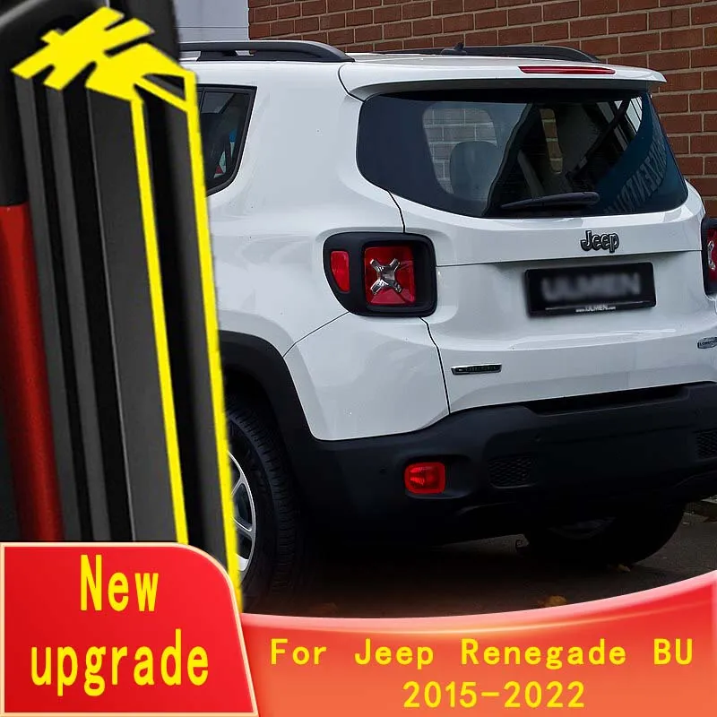 

Для Jeep Renegade BU Hatchback 2015-2022 2016 2021, заднее лобовое стекло, щетка стеклоочистителя, двери багажника, аксессуары для дворников