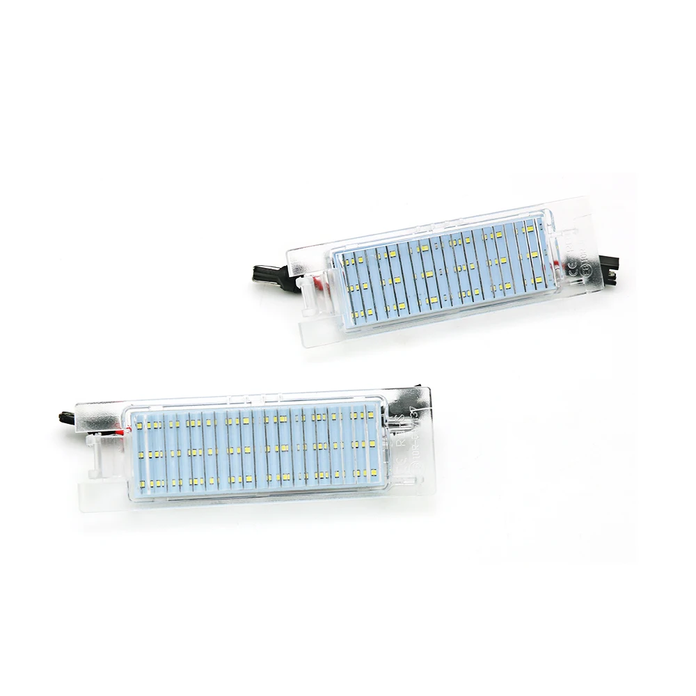 2Pcs Canbus Error Free LED License Plate Light Lamp White for Alfa Romeo 147 156 159 166 Brera Giulietta 940 MiTo GT Spider 939