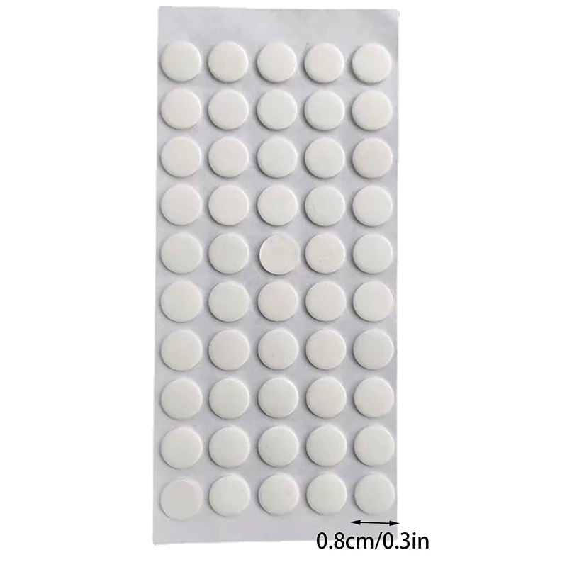 つけ爪用両面粘着テープ,ディスプレイスタンドツール,マニキュア粘着ストリップ,トレースレスで透明,50個